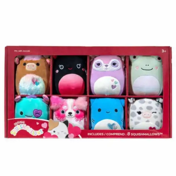 🚫SOLD🚫 Squishmallows 8-Pack Valentine’s Day Collection - Picture 1 of 8